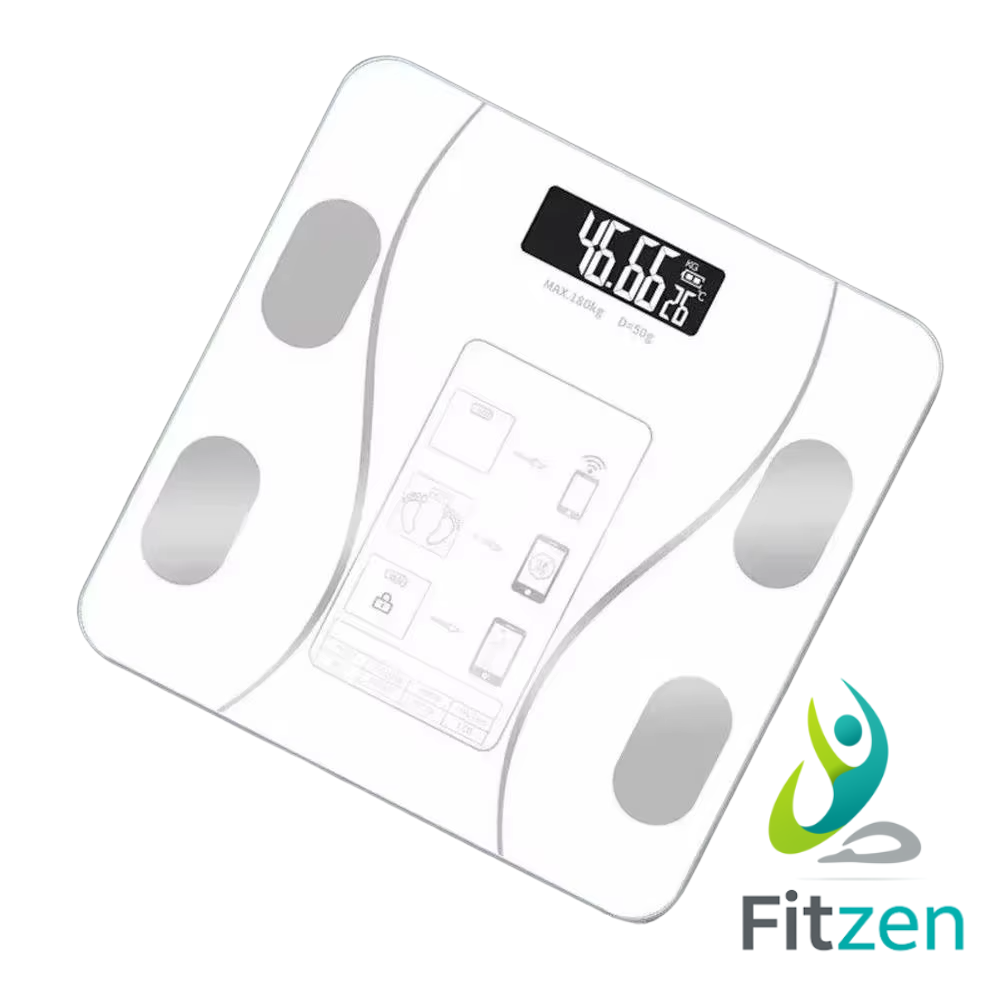 Bilancia Intelligente Bluetooth 2025 – Analizzatore Composizione Corporea con APP, Digitale, Fino a 200kg