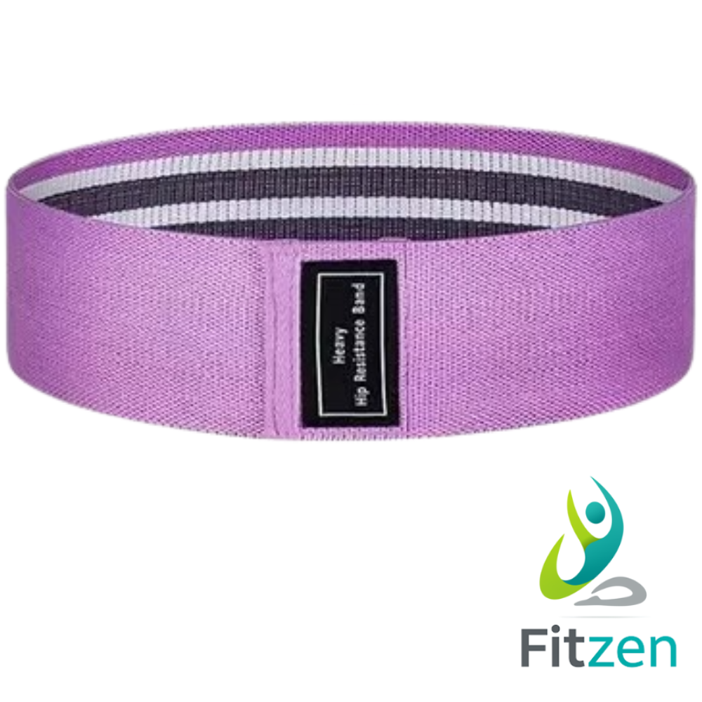 Set 3 Fasce Elastiche Fitness per Glutei, Squat, Yoga e Pilates – Resistenza Light, Medium, Heavy